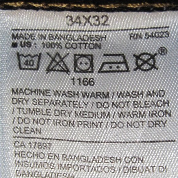 Old Navy jean sz 34Wx32L men's - Picture 4 of 7